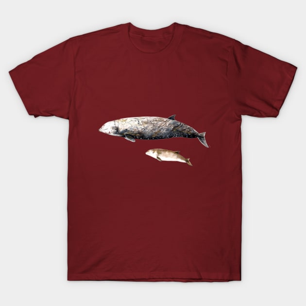 Cuvier´s beaked whale T-Shirt by chloeyzoard